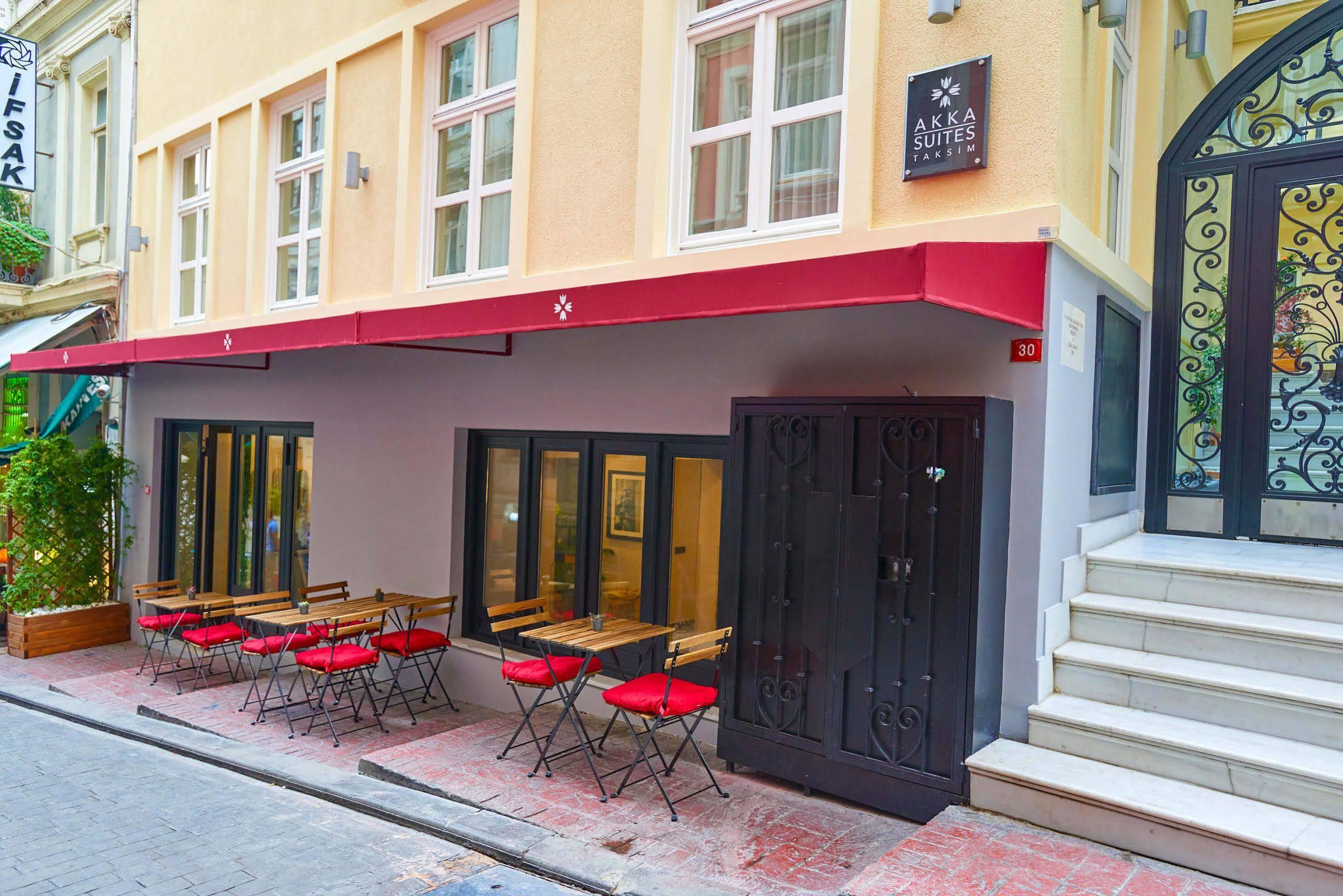 Akka Suites Taksim-Special Class Isztambul Kültér fotó