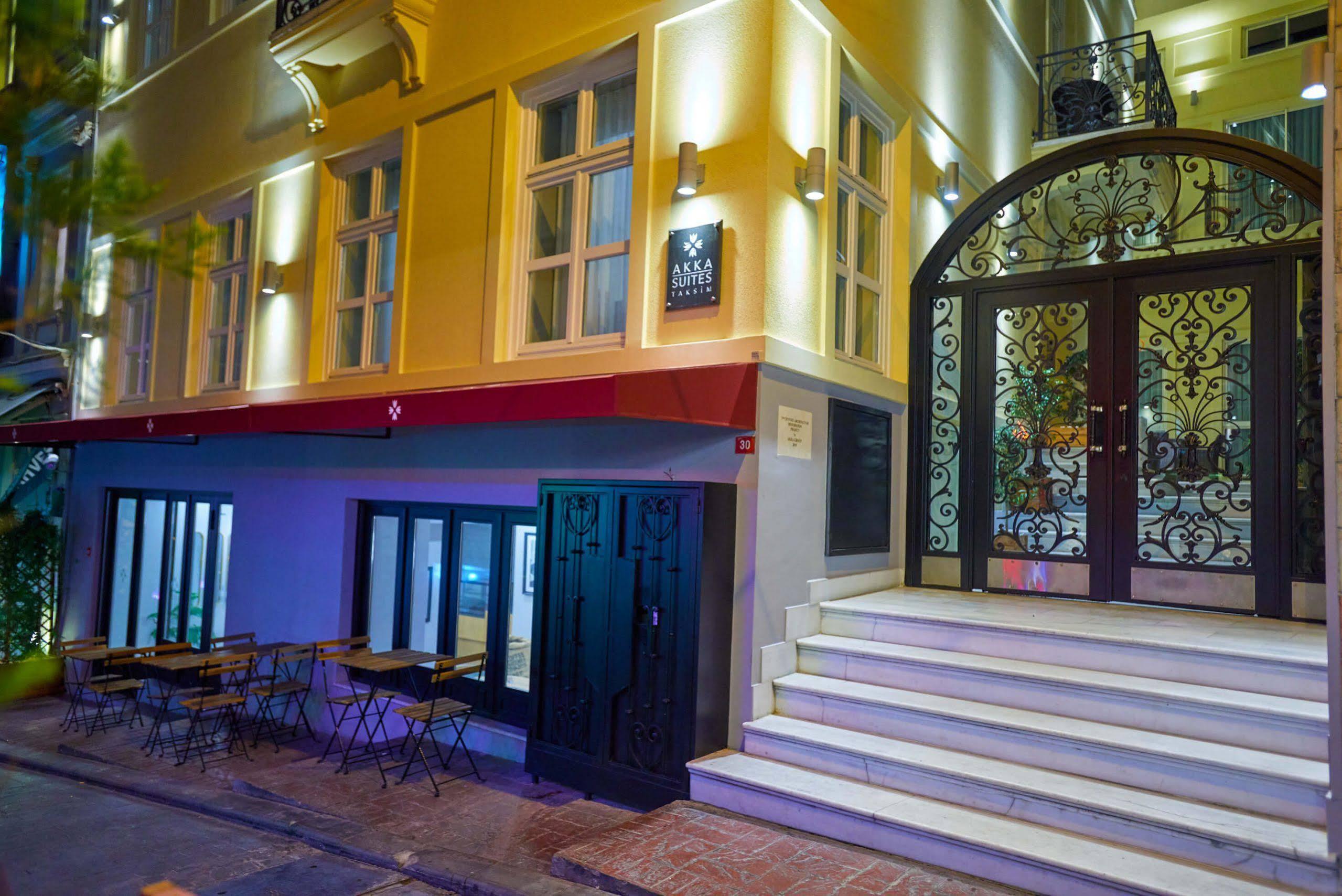 Akka Suites Taksim-Special Class Isztambul Kültér fotó